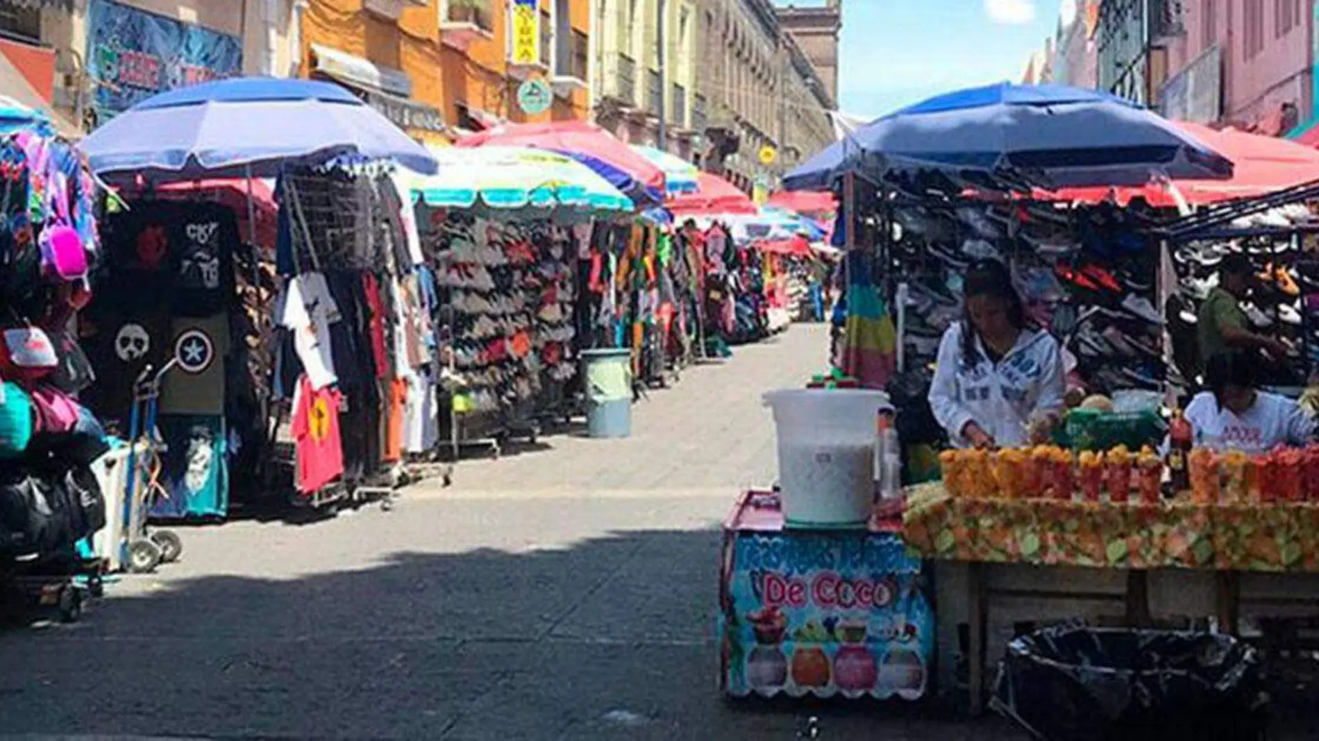 El número de comerciantes informales ha aumentado de manera considerable en el Centro Histórico, han contabilizado alrededor de 3 mil 800